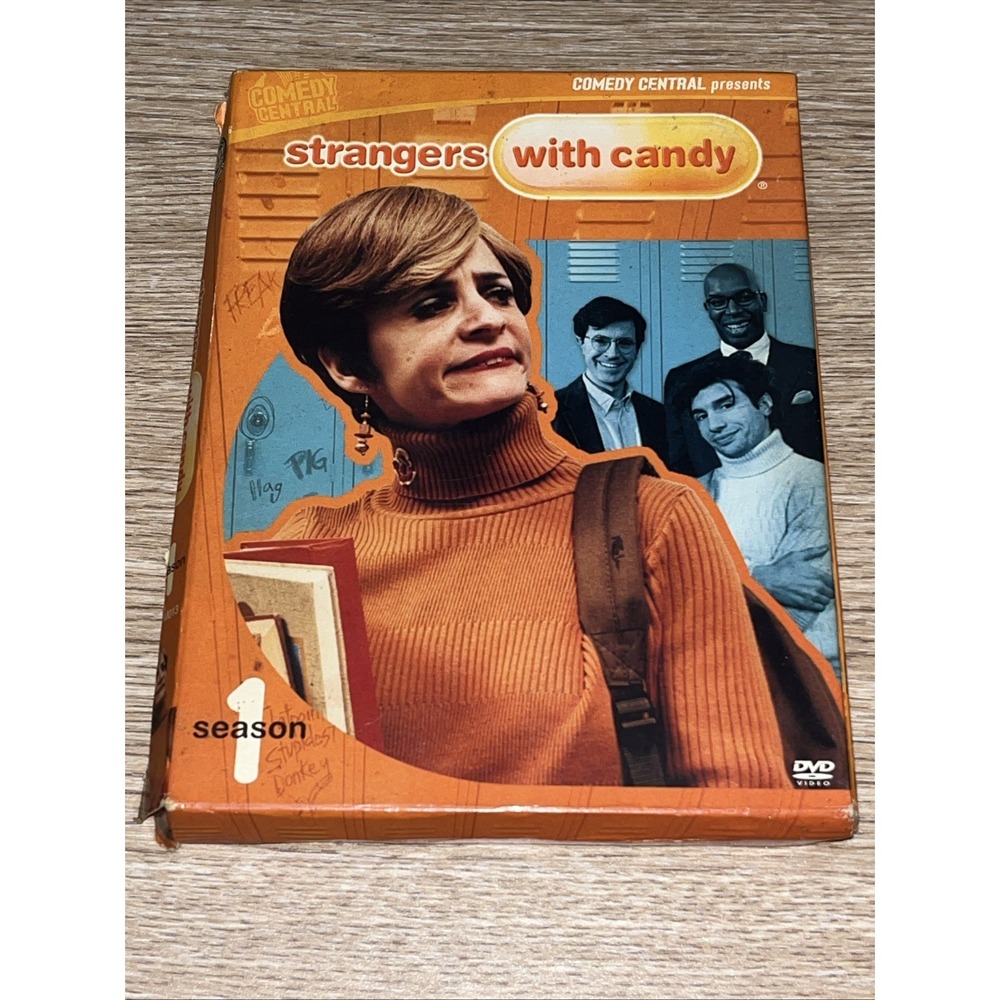 Strangers with Candy - Season 1 (DVD, 2003, 2-Disc Set) Rare OOP